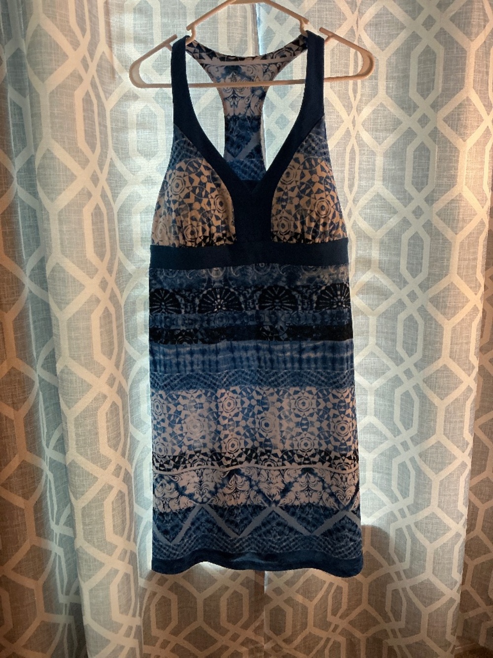Gerry blue tank dress. Large.